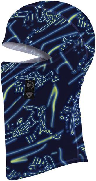 Buff ThermoNet Kinder Sturmhaube mit Klappfunktion Blau Modell 2026