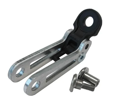 Busch & Müller Scheinwerfer-Halter Alu b&m silber für Gabelmontage
