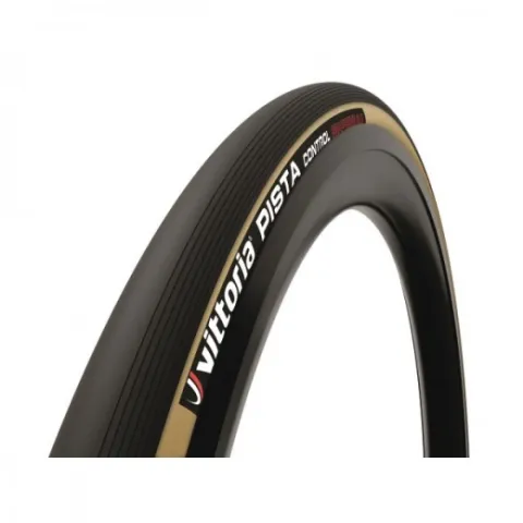 Vittoria Reifen Pista Control 28x0.90 Zoll 23-622 schwarz/creme faltbar