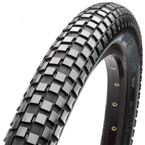Der Maxxis HolyRoller 26x2.20" (52-559) Drahtreifen mit MaxxPro Gummimischung und 60 TPI ist ideal…