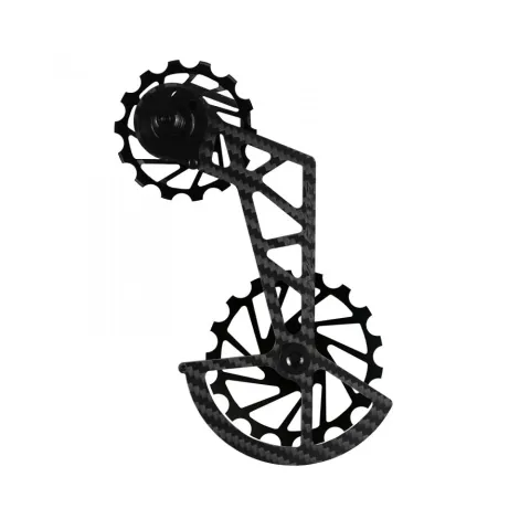 Nova Ride CCD 12s Shimano 105 R7150 Schaltwerk-Käfig Carbon Keramik schwarz - Oversized Performance