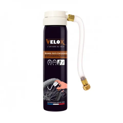 Velox VTT/City Reifenpannenspray 75 ml für Presta und Schrader