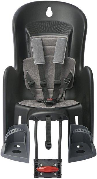 POLISPORT Bilby QST Kindersitz - Rahmenmontage Grau Modell 2025