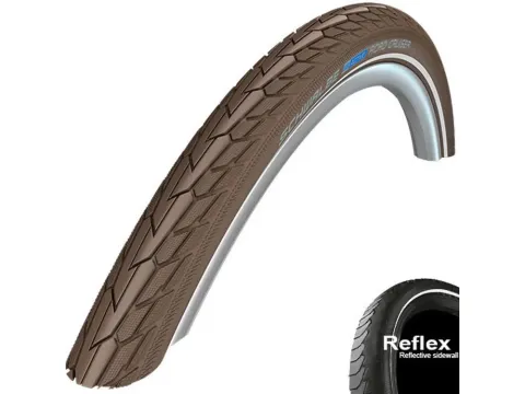 Schwalbe Road Cruiser Active dunkelbraun Reflex K-Guard 28"x1,75(47-622)