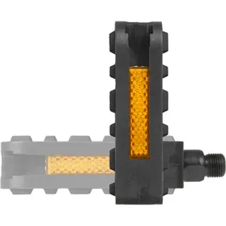 M-WAVE Faltbare Pedale STEADY F1 – Kunststoff/Aluminium, Schwarz