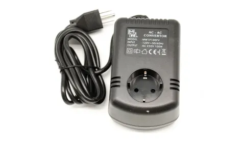Spannungswandler MW1P100FV AC/AC von 120V auf 230V, 100W