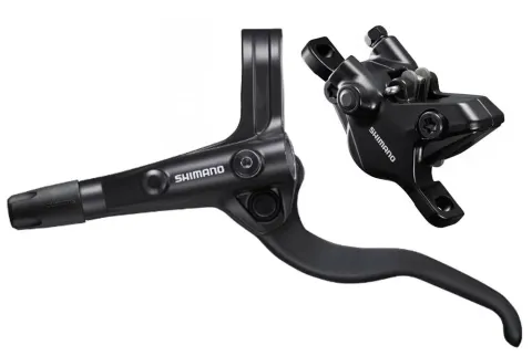Shimano Scheibenbremse BRMT410 hinten 1550mm Leitung, befüllt sofort anbaubar.
