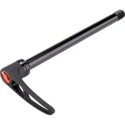 DT Swiss RWS Hinterrad Steckachse 12x148 mm Boost – Aluminium, schwarz/rot