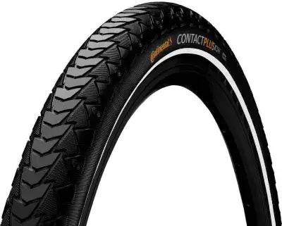 Continental Contact Plus City Reifen 28x1.75 47-622 schwarz Reflex E-Bike