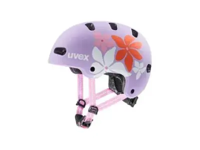 Uvex Kid 4 Style Helm | violett/rosa | 55-58 cm | Fahrradbekleidung