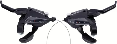 Shimano ST-EF500 3-/8-fach, rechts + links schwarz - präzise Schalt-/Bremshebel in neuester Version