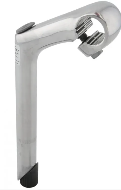 Ergotec Vorbau Eagle 80 mm 25,4 mm 30° silber Level 2