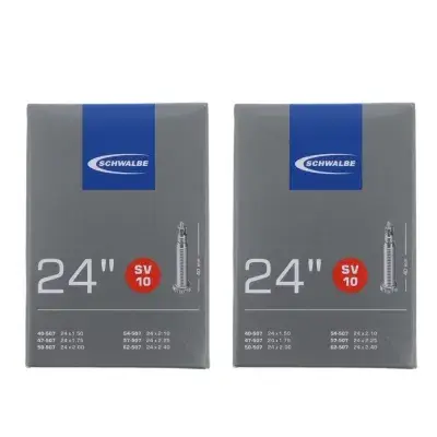 Schwalbe 2x Schlauch SV10 (47/62-507) - 24 Zoll