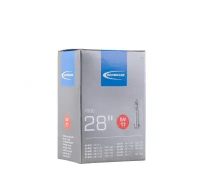 Schwalbe SV17 Fahrradschlauch 28" (700C), 40 mm Sclaverandventil, Reifenbreiten 28-47 mm…