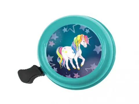BB Klostermann beBell Klingel Einhorn blau
