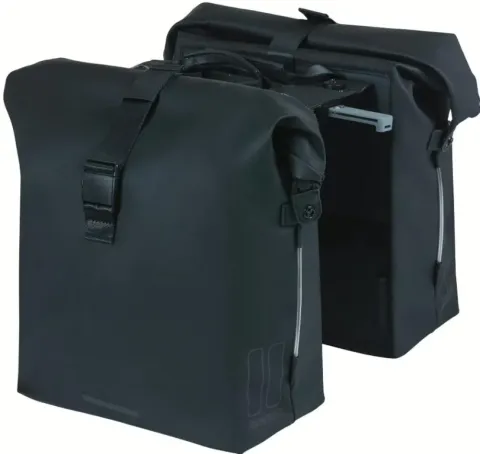 BASIL SoHo Nordlicht MIK 2.0 Doppeltasche - 41 Liter wasserdicht (IPX3) mit LED - Doppelpacktasche…