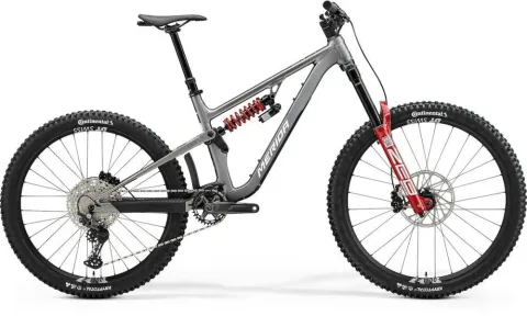 Merida ONE-SIXTY FR 800 Silk Gunmetal Grey (White) Aluminium Enduro Bike Größe XS, 170 mm Federweg,…