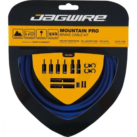 Jagwire Mountain Pro Bremszugset Kevlar-verstärkt - Edelstahl-Innenzüge für präzise…