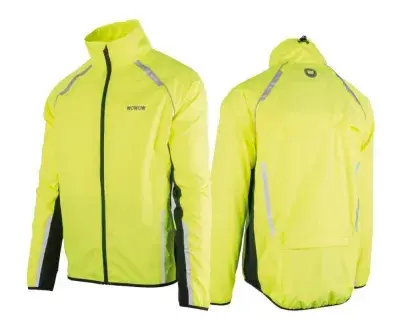 Wowow Wasser-Wind-Regen Jacke Ben Nevis gelb mit reflekt Oberflächen XXXL