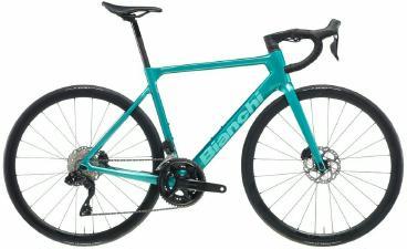 Rennrad Bianchi Sprint Disc 105 Di2 Carbon 2026 57 cm, Metallic Cele frei Haus