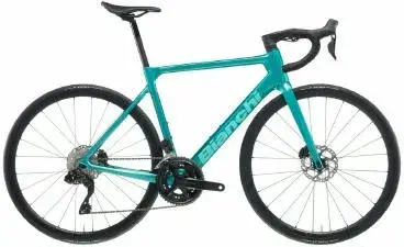 Rennrad Bianchi Sprint Disc 105 Di2 Carbon 2026 57 cm, Metallic Cele frei Haus