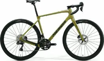 Gravelbike Merida Silex 8000 Carbon 2025 Lgrün frei Haus