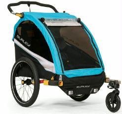 Kinderanhänger Burley D'Lite X Double frei Haus