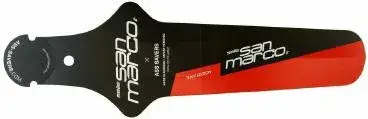 Schutzblech Selle San Marco schwarz/rot/weiß