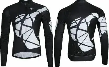 Trikot Pearl Izumi Elite LTD Thermal LS Jersey M, schwarz/weiß