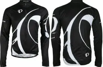 Trikot Pearl Izumi Elite LTD Thermal LS Jersey 2 farbig M - Schwarz/Weiss