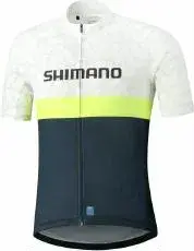Trikot Shimano Team Jersey Herren Weiß M