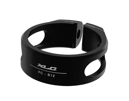 XLC Sattelklemme PC-B12 - Ø38 mm, 15 mm, schwarz