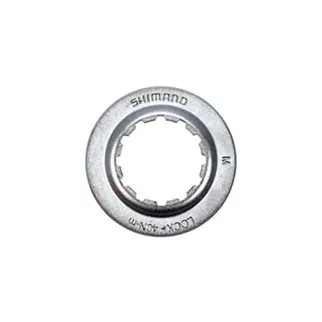 Shimano Verschlussring / Lockring für Centerlock Bremsscheibe BR-M465 / M447 - inkl. Unterlegscheibe