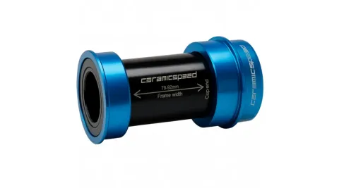CeramicSpeed BBright Shimano PF46 PressFit Innenlager 79/92 mm Blau