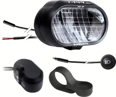 SUPERNOVA M99 Mini Pro-45 E-Bike Scheinwerferset Fernlicht und Abblendlicht