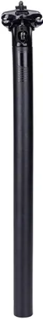 CONTEC Sattelstütze "Pipe" Ø 30,9 mm, 350 mm lang, Aluminium, Schwarz