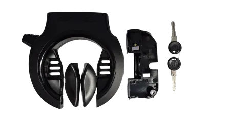 CONTEC PowerLoc M Rahmen- und Akkuschloss-Set für Bosch BES2 Schwarz