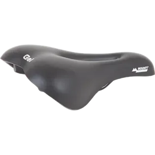 Mounty Sport- und Trekkingsattel 170, Gel, Schwarz
