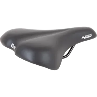 Mounty Komfortsattel 200, Gel, Schwarz