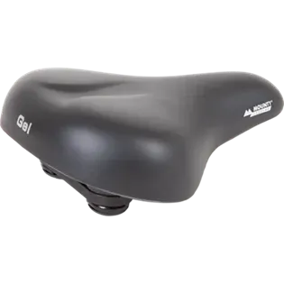 Mounty Komfortsattel 205, Gel, Schwarz