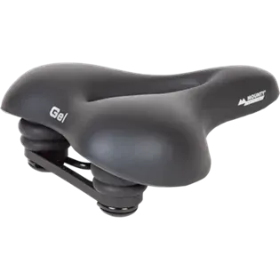 Mounty Komfortsattel 230, Gel, Schwarz