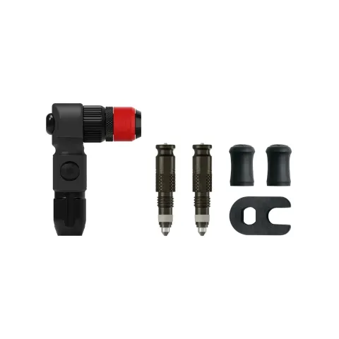 LEZYNE ABS Pro Clik™ Pumpenkopf inkl. 2x Schwalbe Clik Valve® Ventilkernen