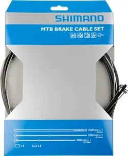 SHIMANO Bremszug-Set MTB, mechanisch, schwarz