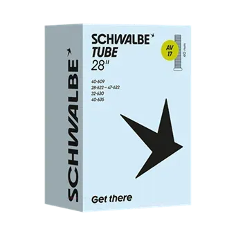 Schwalbe Schlauch Nr. 17 - 28" Fahrradschlauch AV 40 mm (28/47-622/635)