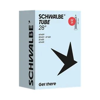 Schwalbe Schlauch Nr. 17 – 28" Fahrradschlauch SV 40 mm (28/47-622/635)