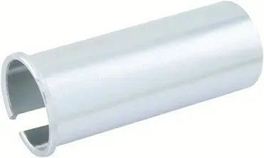 CONTEC Distanzhülse "Upsize" 27,2 mm auf 31,4 mm, 80 mm lang,Aluminium, Silber