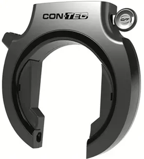 CONTEC Rahmenschloss PowerLoc XL, Schwarz, abziehbarer Schlüssel
