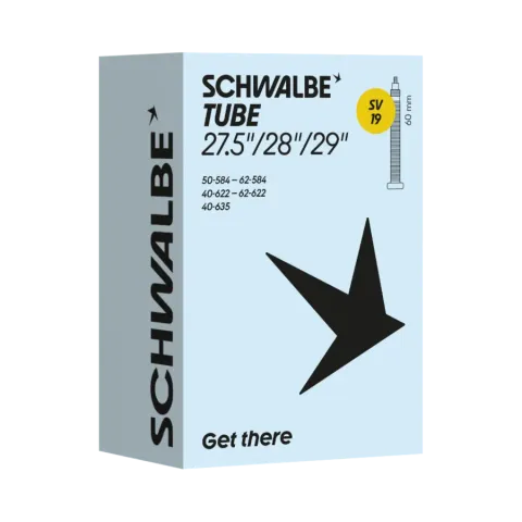 Schwalbe Standard Fahrradschlauch Nr. 19 SV 60 mm