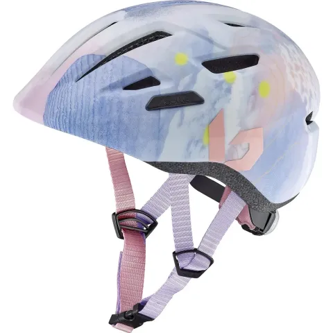 Bollé Stance JR reflektierender Kinderhelm mit Insektenschutz Butterfly Matte 47 - 51 cm