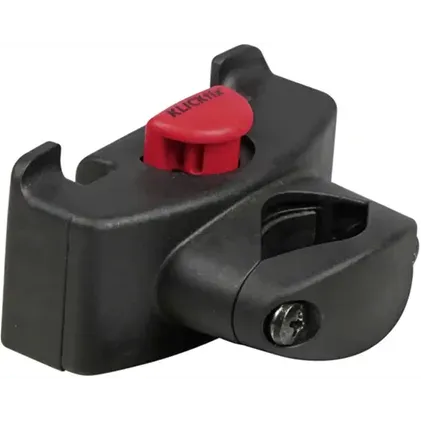 KLICKfix Lenker Adapter Caddy - für senkrechte Rohre Ø 22–36mm, schwarz